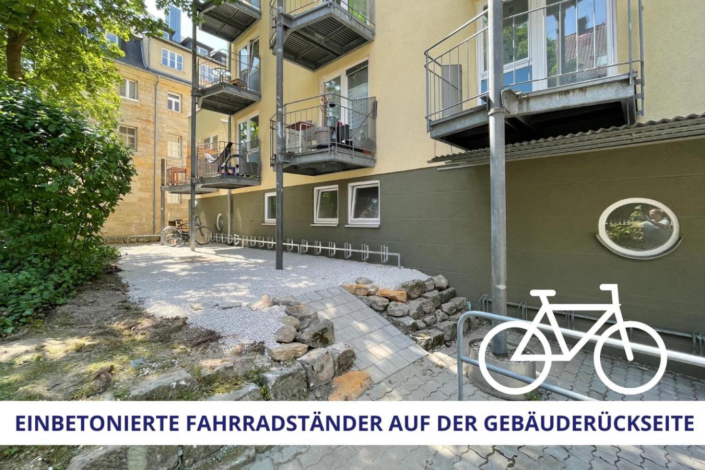 Apt Wahnfried No2 - Sehr Zentrales, Ruhiges Cityapartment Mit Balkon, Kuche, Duschbad & Parkplatz Bayreuth Exterior photo