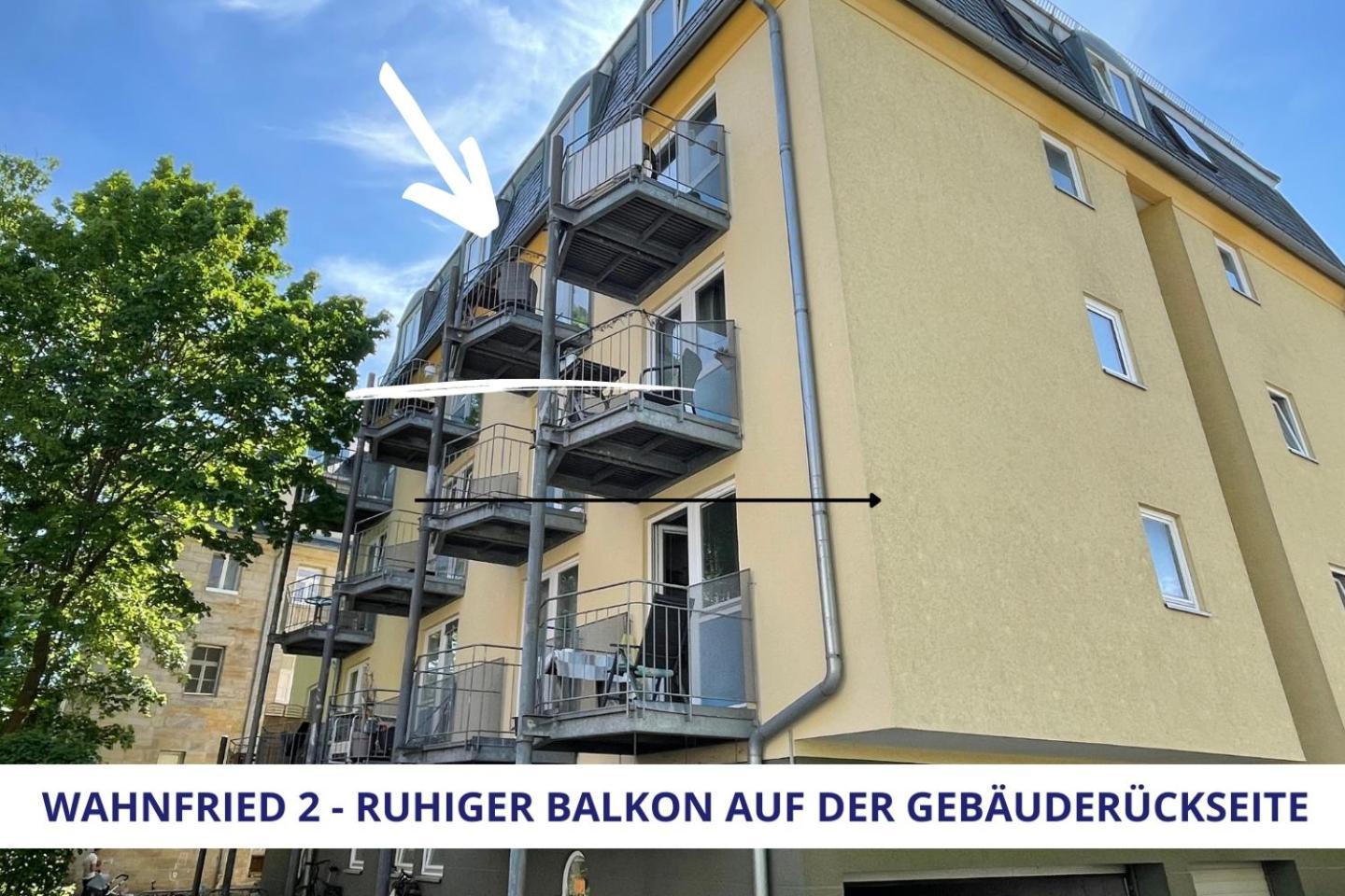 Apt Wahnfried No2 - Sehr Zentrales, Ruhiges Cityapartment Mit Balkon, Kuche, Duschbad & Parkplatz Bayreuth Exterior photo